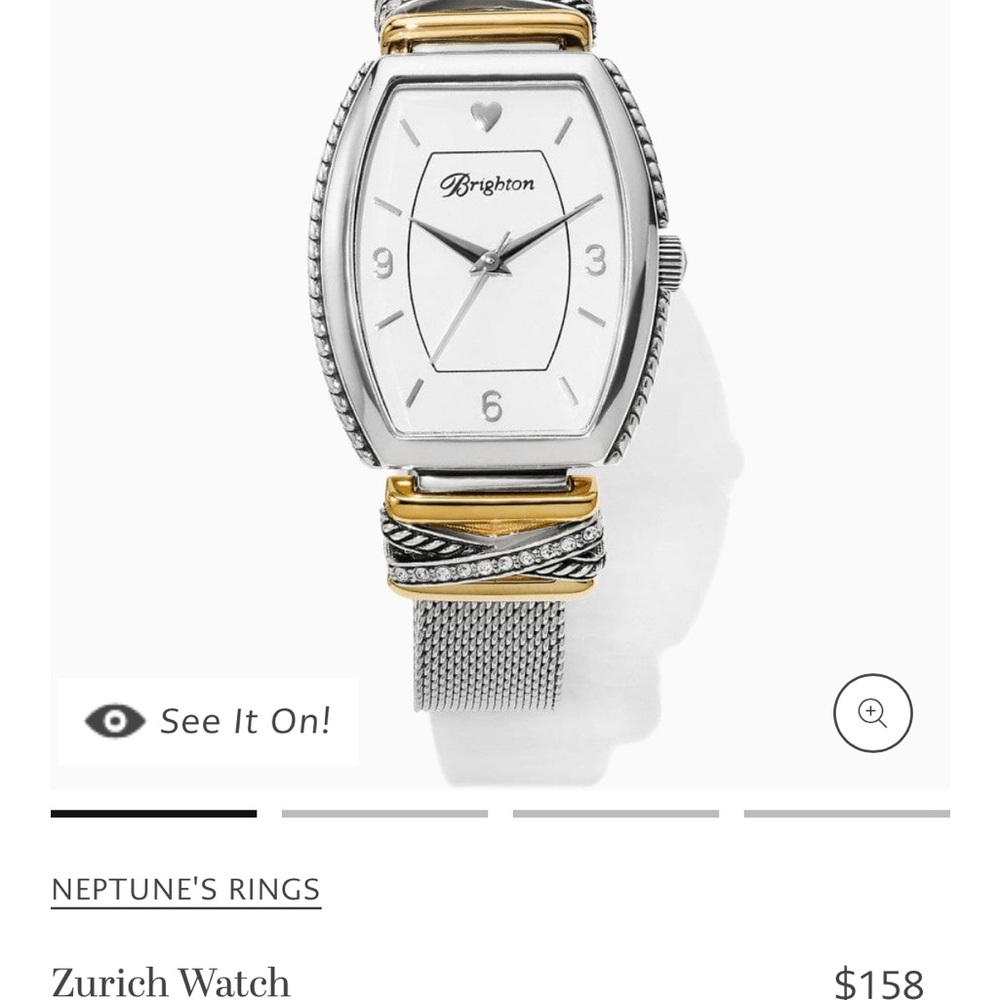 Brighton Two-Tone Zurich Watch